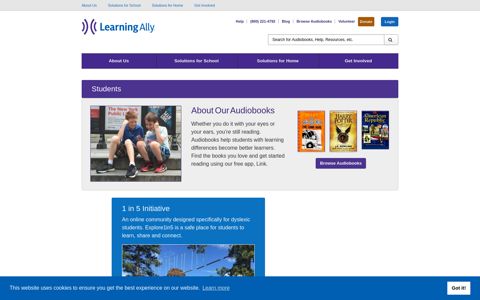 Students with Dyslexia - BVI Students - Visually ... - Learning Ally