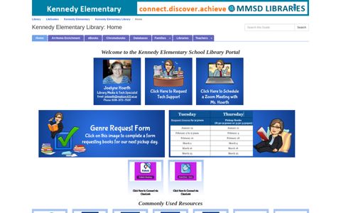 Home - Kennedy Elementary Library - LibGuides at Madison ...