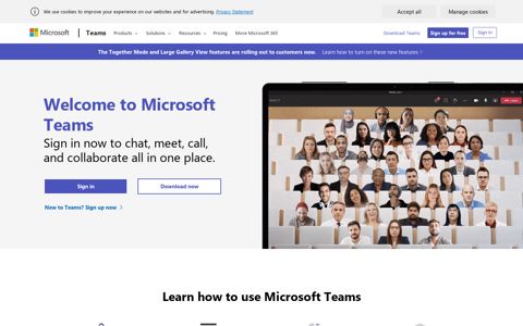 Log In | Microsoft Teams