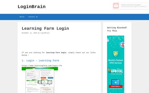 Learning Farm Login - Learning Farm - LoginBrain