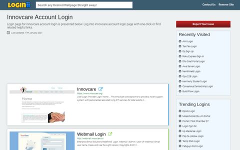 Innovcare Account Login - Loginii.com