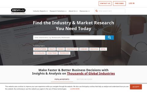 IBISWorld - Industry Market Research, Reports, & Statistics