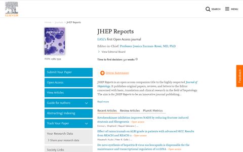 JHEP Reports - Journal - Elsevier