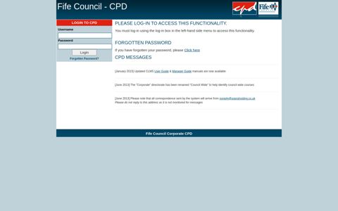 Fife Council - CPD