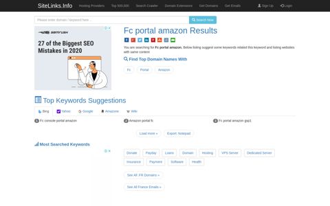 Fc portal amazon Results For Websites Listing - SiteLinks.Info