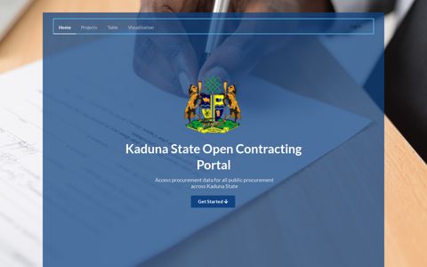 Kaduna State Open Contracting Portal - Budeshi