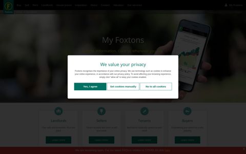 Your online property portal. The best of estate ... - My Foxtons