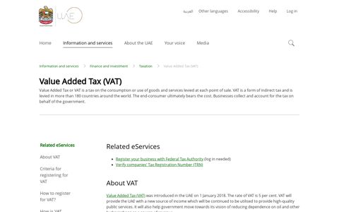 Value Added Tax (VAT) - The Official Portal of the UAE ...