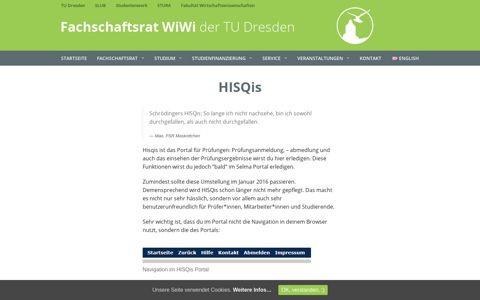 HISQis | FSR WiWi TU Dresden
