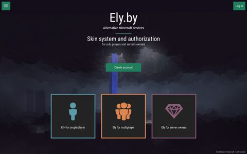 Welcome! - Ely.by Skins System