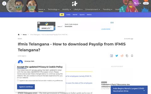 IFMIS Telangana : How To Download Payslip From IFMIS ...