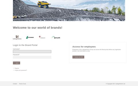LafargeHolcim Brand Portal: Welcome to our world of brands!