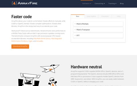 Why ArrayFire? | ArrayFire