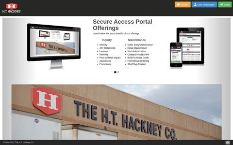 The H.T. Hackney Co. - Secure Access Portal