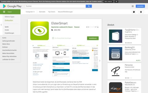 ElsterSmart – Apps bei Google Play