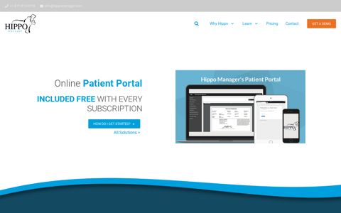 Online Patient Portal | Hippo Manager