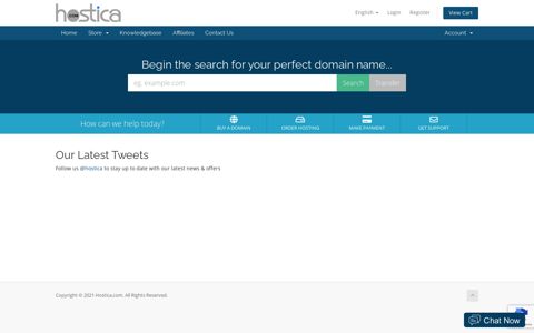 Portal Home - Hostica.com