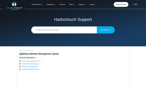 Lighthouse Business Management System - Harbortouch ...