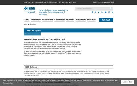 Member Sign In - IEEE