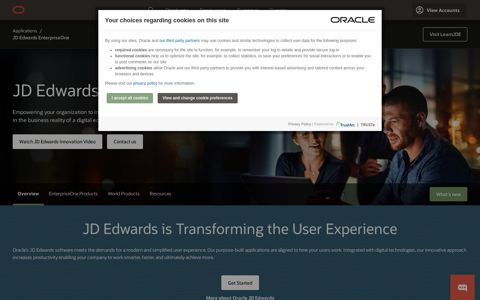 JD Edwards EnterpriseOne | Oracle