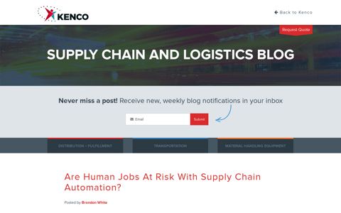 Are Human Jobs at Risk With Supply Chain Automation?