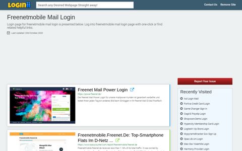 Freenetmobile Mail Login | Accedi Freenetmobile Mail - Loginii.com