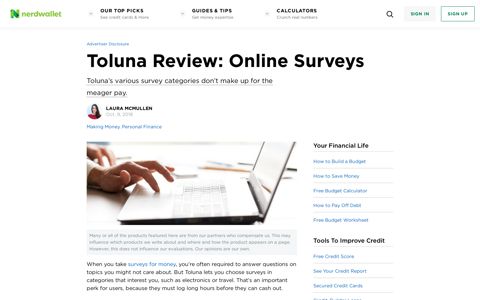 Toluna Review: Online Surveys - NerdWallet