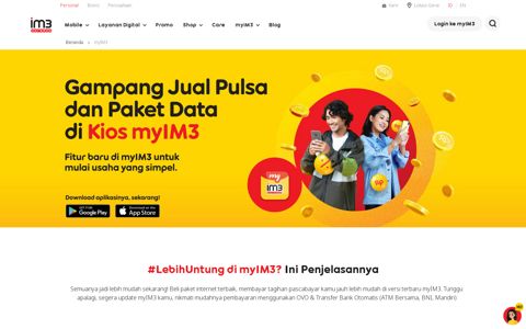 Cek Kuota Indosat Kamu - myIM3 Indosat Ooredoo