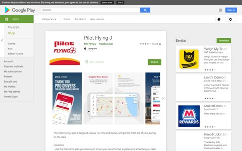 Pilot Flying J - Apps on Google Play