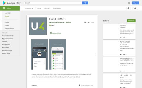 Unit4 HRMS – Apps on Google Play
