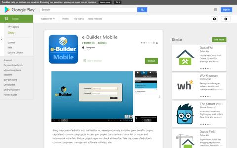 e-Builder Mobile - Apps on Google Play