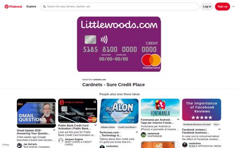 Littlewoods Credit Card Login - Cardnets - Pinterest
