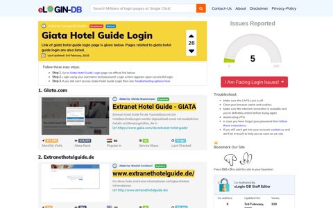 Giata Hotel Guide Login - штыефпкфь login 0 Views