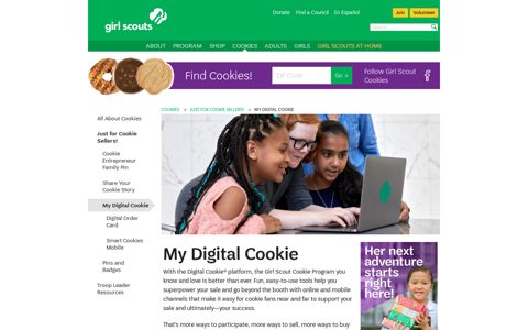 My Digital Cookie | Girl Scout Cookies - Girl Scouts