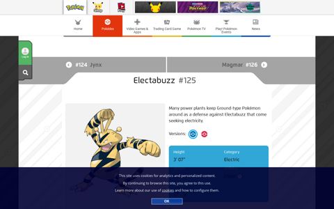 Electabuzz | Pokédex - Pokemon.com