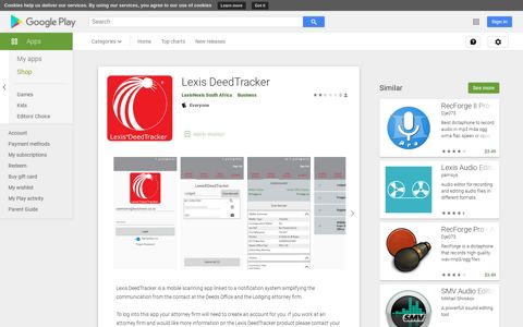 Lexis DeedTracker - Apps on Google Play