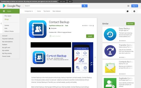 Contact Backup - Apps on Google Play