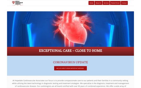 Hopedale Cardiovascular Associates | Exceptional Care ...