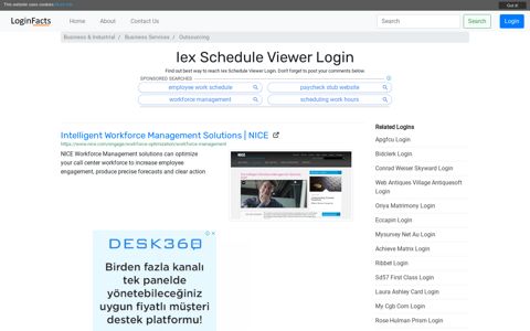 Iex Schedule Viewer - Intelligent Workforce Management ...