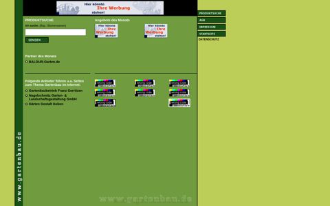 gartenbau.de - das Internet-Portal zum Thema Gartenbau