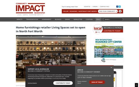 Home furnishings retailer Living Spaces set to open in North ...