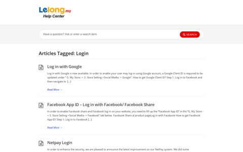 Login – Lelong.my Help