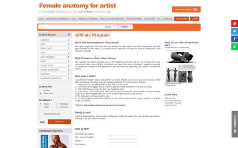 Affiliates Site - Ultra-high ... - Female Anatomy for Artist