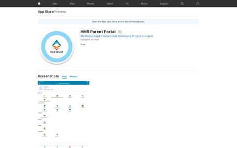‎HMR Parent Portal on the App Store
