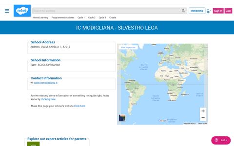 IC MODIGLIANA - SILVESTRO LEGA - Contact Information ...