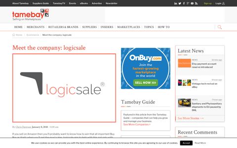 Meet the company: logicsale - Tamebay