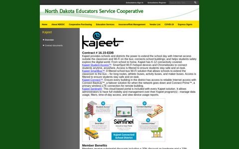 Kajeet / Overview - North Dakota Educators Service Cooperative