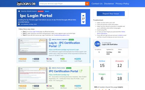 Ipc Login Portal - Logins-DB