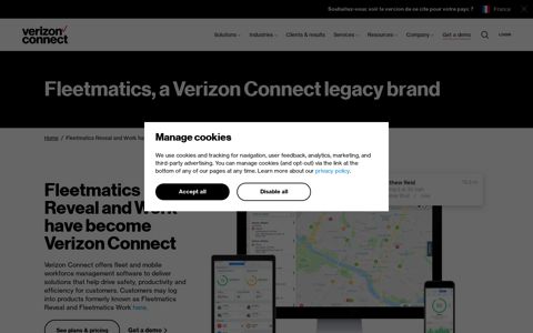 Fleetmatics Reveal and Work have become Verizon Connect ...