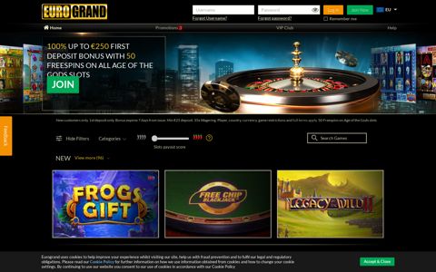 Online Casino EuroGrand
